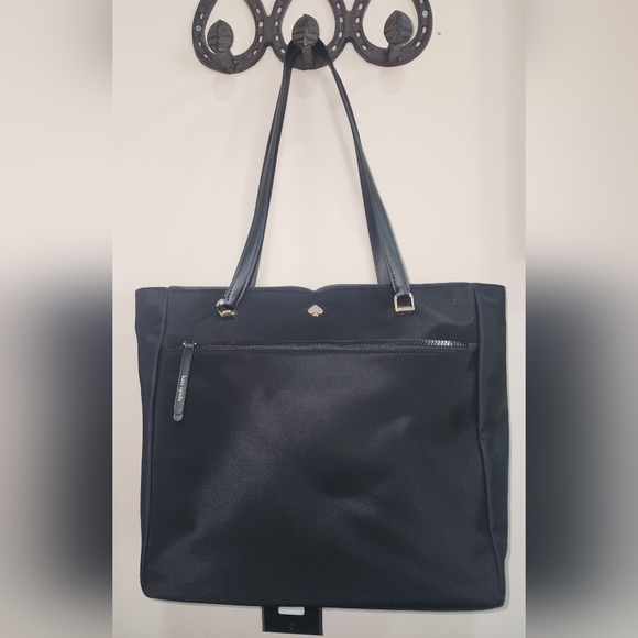 Large Kate Spade Black Tote Business Work Bag Purse NWOT BTS School - Picture 1 of 6